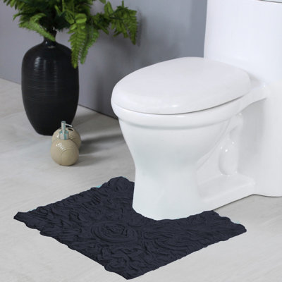 Schoenberger 100% Cotton Contour Bath Mat 20"x20"