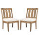 Samya 81.4'' Rectangular 4 - Person Outdoor Dining Set with Cushions