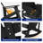 Harada Outdoor Adirondack Rocking Chair HIPS All Weather Oversized Plastic Patio Chair Rocker-96923063