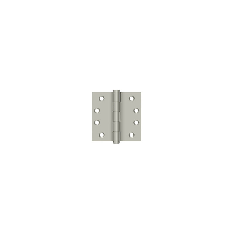 102'' x 102'' Butt Bearing Hinge, Brushed Nickel
