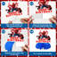 9Pcs Spiderman Honeycomb Centerpieces for Birthday