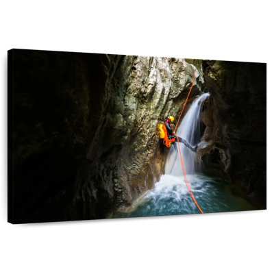 Sireci Waterfall Rappelling