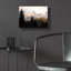 «Mountain Layers 2» par Lori Deiter, art mural en verre acrylique