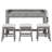 Modern Farmhouse Extendable Dining Table Set