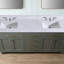 Dessus de meuble-lavabo en pierre reconstituée 72 po x 22 po avec lavabo
