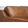 Ashtabula Genuine Leather Square Arm Sofa