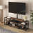 TV Stand with TV  Mount and Power Outlet 3 Tiers TV Entertainment Center Console Height Adjustable Mount with Storage Shelves for Living Room, Bedroom-134196040-134196043