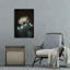 ÂLuminous Blossomâ Contemporary Dreamy Elegant Flower Nature Wall Art Print-724903892