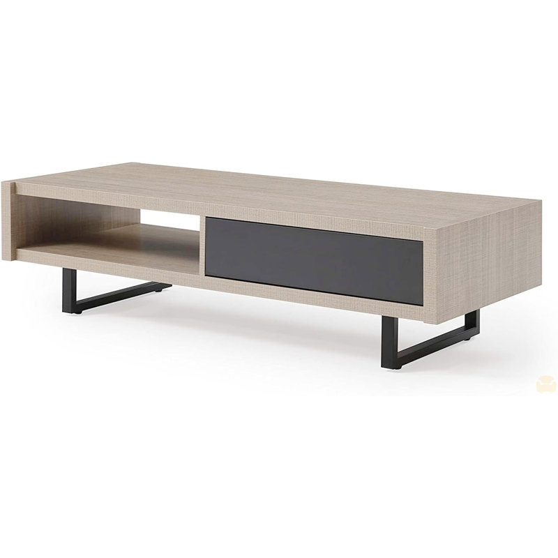 Table basse Ash, brun clair