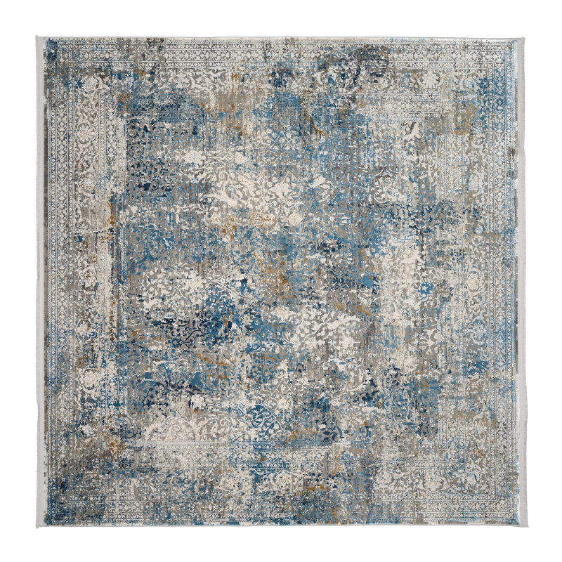 Round Gardiner Hand Woven Area Rug, Square 240cm