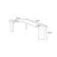 Bureau en bois massif en forme de L brun noisette-900281009-900281012