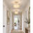 Atchison 12.5" W 3-Light Dimmable Drum Semi Flush Mount-799617901