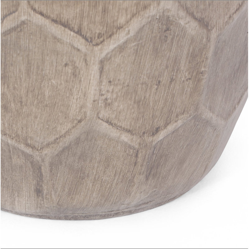 Outdoor Lightweight Concrete Side Table
