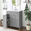 Ensemble de meuble-lavabo avec lavabo en céramique-640010502