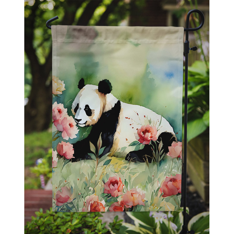 Drapeau de jardin en polyester double face H 15,5 po x l 11,25 po