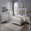 Commode de chambre à coucher 1 tiroir 5 pièces Glam