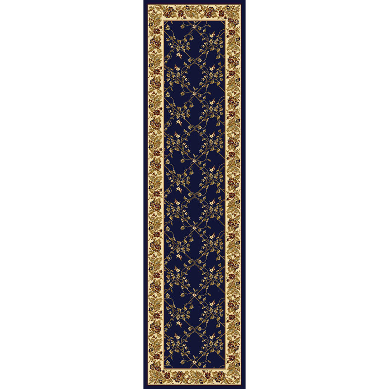 Tapis bleu, Tapis de couloir 2 pi 2 po x 8 pi