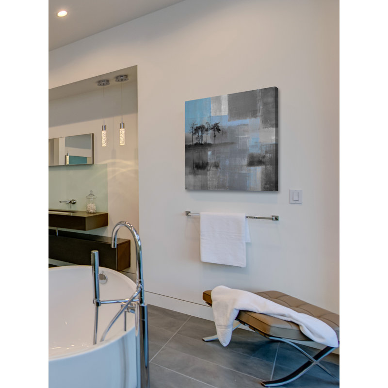« blue horizon » par parvez taj,-impression sur toile tendue, H 32 po x l 32 po x P 1,5 po
