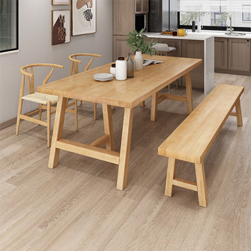 High quality solid wood table set