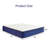 Modern Mattress With Gel Memory Foam Euro Top Cool Hybrid Individual Pocket Spring With Edge Support-220469860