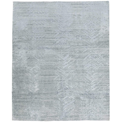 Papyrus Glacier Abstract Area Rug in Blue/Gray/Neutral