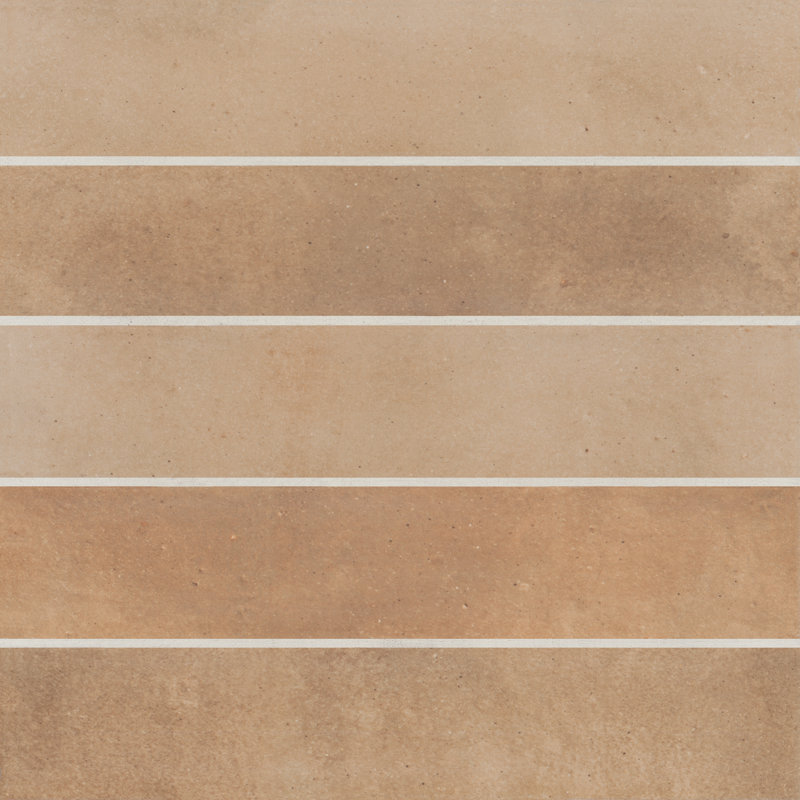 Carreau de mur et de plancher en porcelaine 2,5 po x 12 po Celine, Cotto