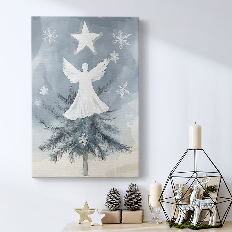 Art des Fêtes de Noël - Toile tendue avec châssis CXL, H 48 po x l 32 po