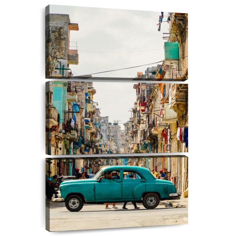 Lilie Turquoise Havana Car, H 38 po x l 24 po