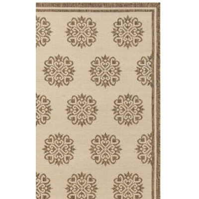Burnell Performance Floral Indoor/Outdoor Area Rug