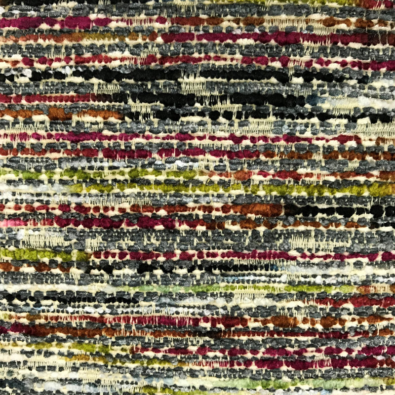 Abstract Reversible Throw Pillow, 26" x 26"