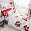 Floral Design Duvet Cover Set Polycotton with Pillowcases - Yarn Bedding-361755783-361755777