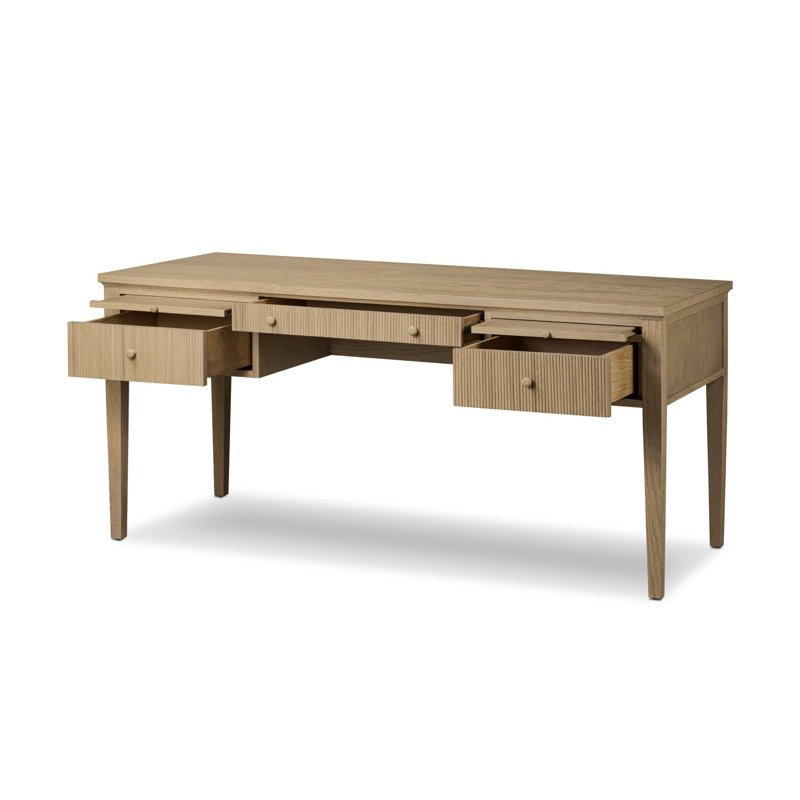 Executive Desk, Light Weathered Oak
