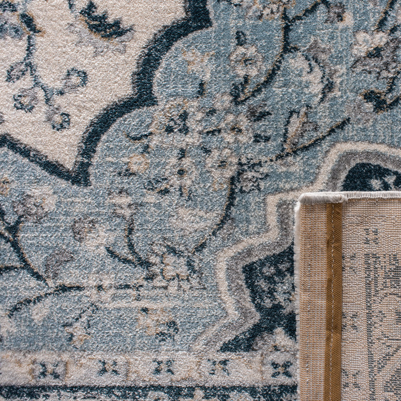 Delmer Performance Oriental Rug, Rectangle 5'3" x 7'6"