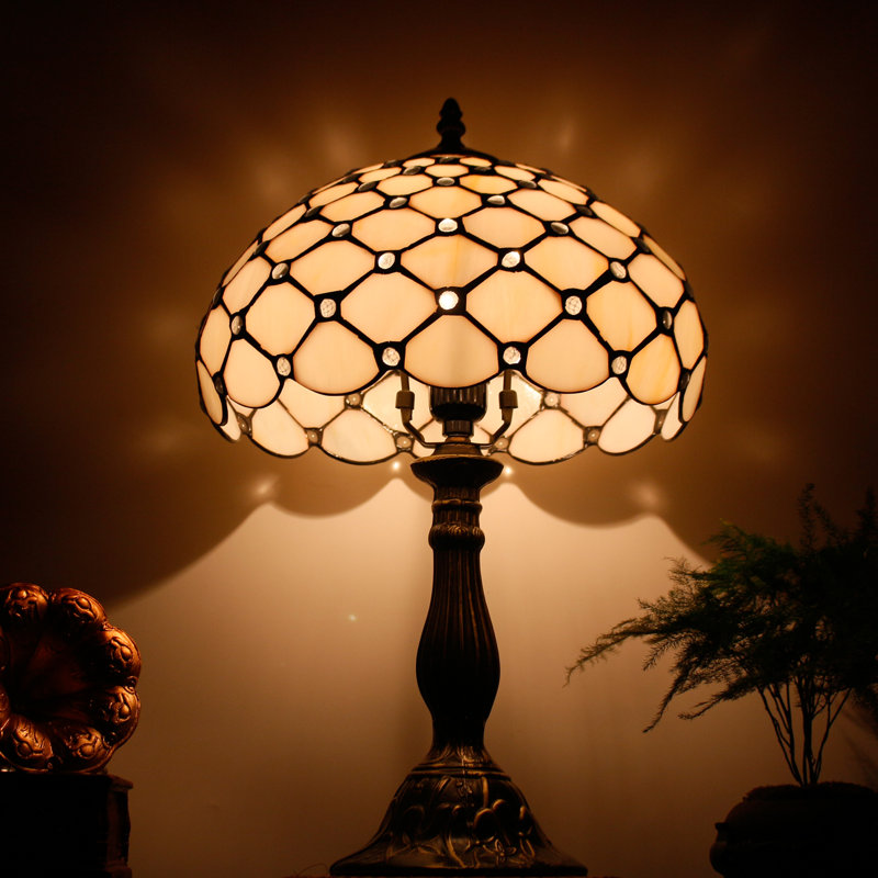 Lampe de table 18 po bronze