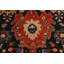Tapis de couloir blanc antique