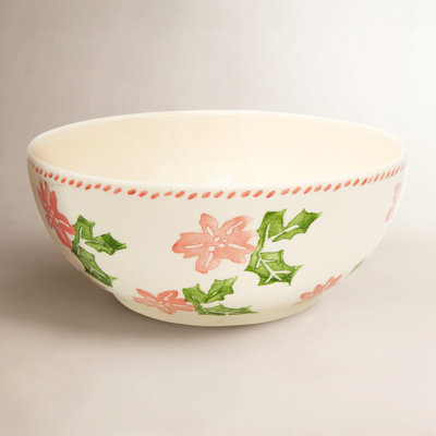 Natal Ceramic Serving Bowl