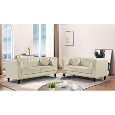 Fogg 2 Pieces Livingroom Set by Alcott Hill
