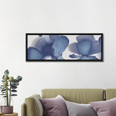 Animate Indigo I by Hannah Carlson - Wrapped Canvas Panoramic Gallery-Wrapped Canvas Giclée