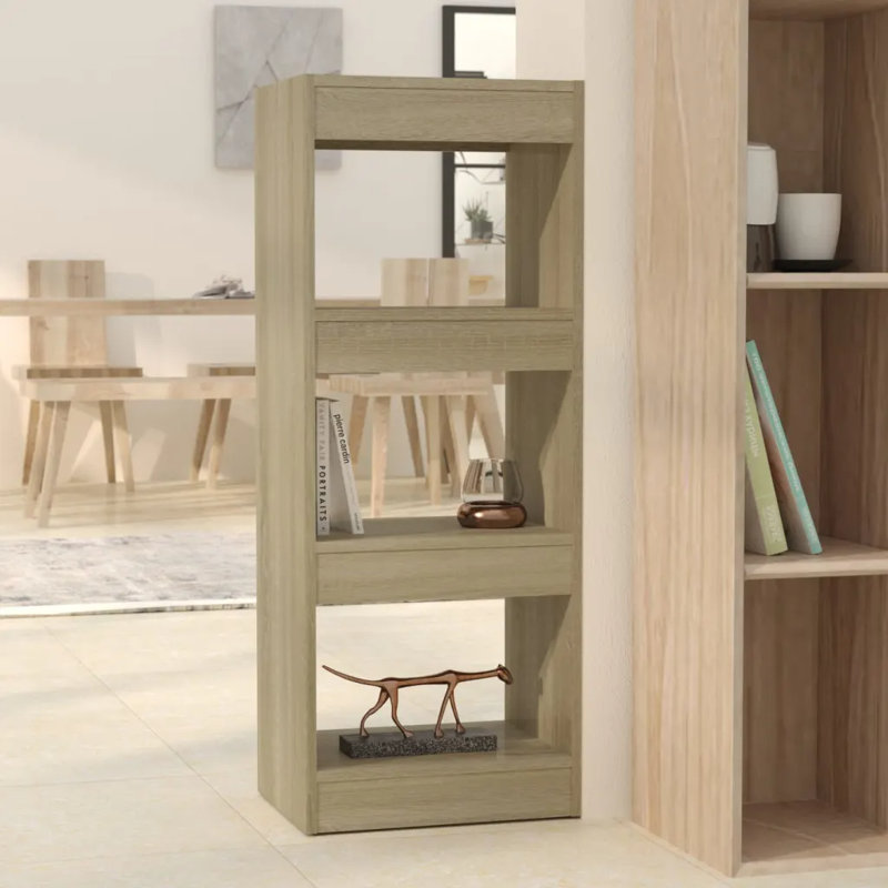 Geisha Etagere Bookcase, Sonoma Oak, 103cm H x 40cm W x 30cm D