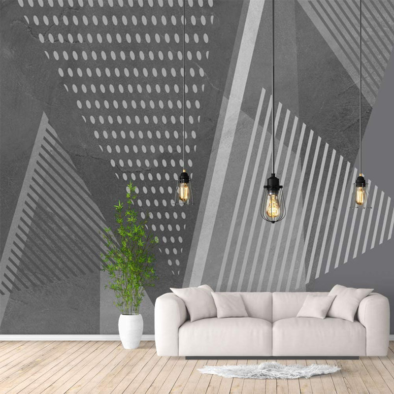 Peel & Stick Geometric Border, 100" L x 144" W