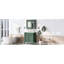 Ensemble de meuble-lavabo à une cuve moderne avec tiroirs et armoire à miroir Modern-2132059572
