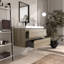Meuble-lavabo mural simple 35,5 po avec plateau en résine-1826302167