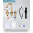 Widespread 2-handle Bathroom Faucet with Drain Assembly-101956602