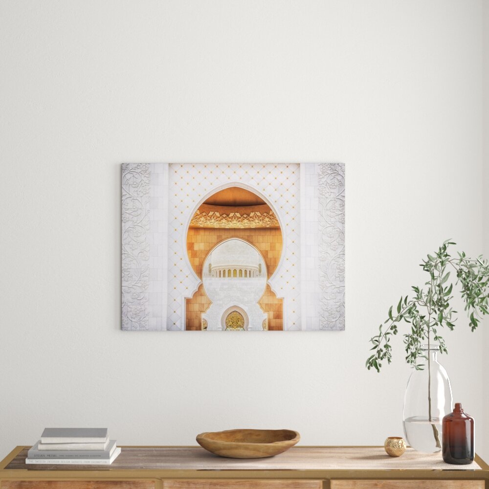 Leinwandbild Tor der Moschee