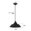 Mascarenaz 1 - Light Black Single Pendant-1376275098
