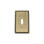 Egg and Dart 1-Gang Toggle Light Switch Wall Plate