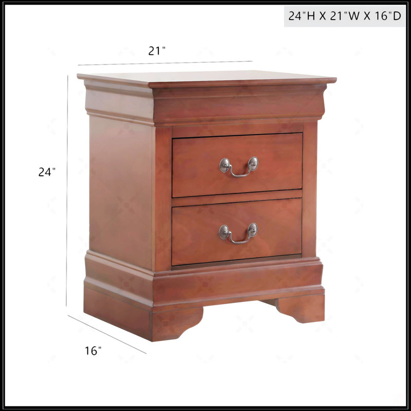 Table de chevet Louisphillipe, Cerisier
