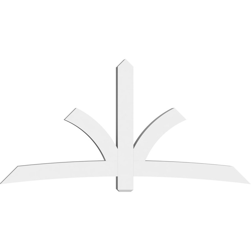 Support pour pignon Davenport, H 48 po x l 96 po (pas: 12/12), P 6 po x F 6 po, PVC