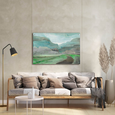 'Misted Valley'  by Albena Hristova Acrylic Glass Wall Art
