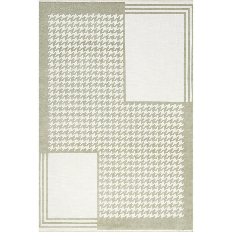 Tapis géométrique réversible Iyla, Rectangle 4pi x 6 pi